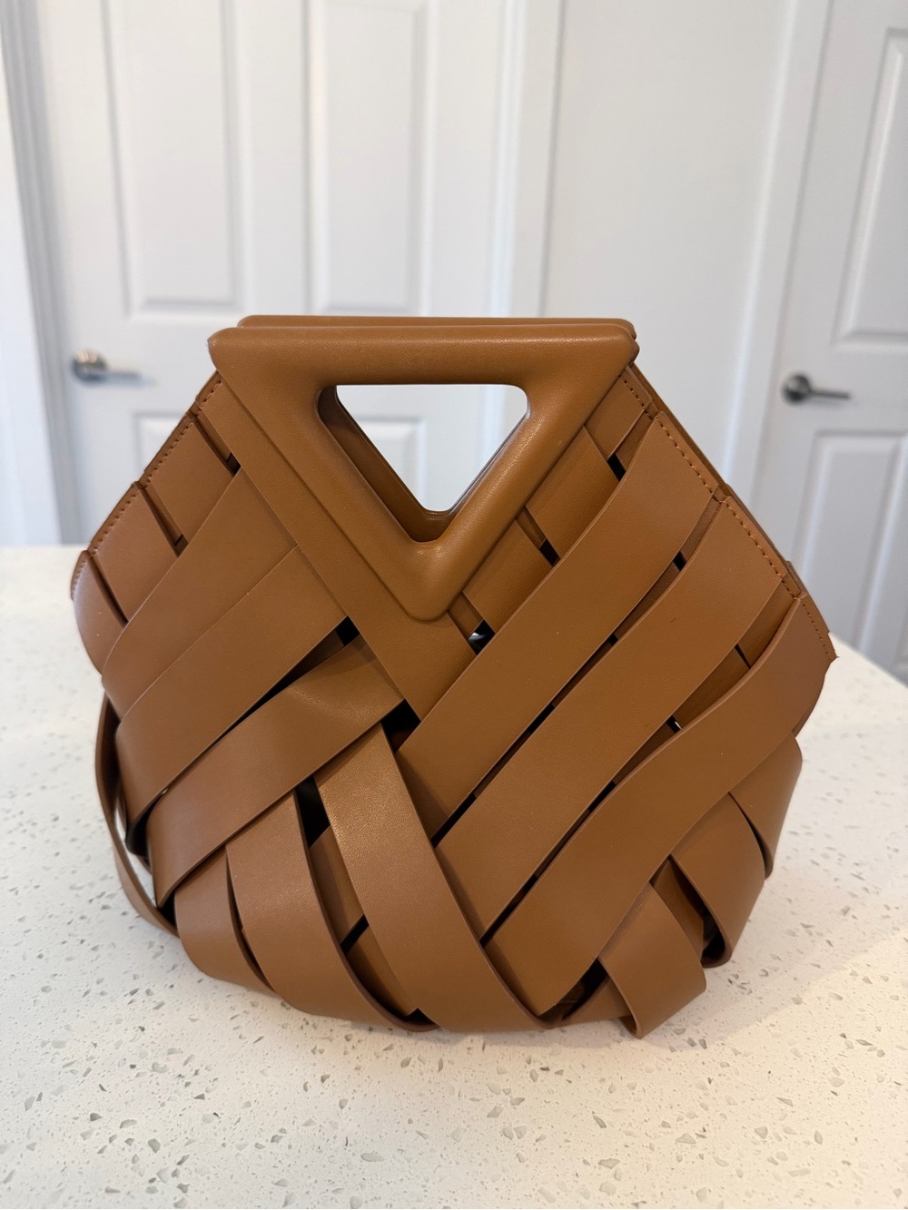 Verano Hill Vegan Leather Natalie Tote - Missing Strap & Inner Pouch